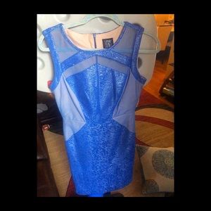 Jax Dress Bright Blue and Bold